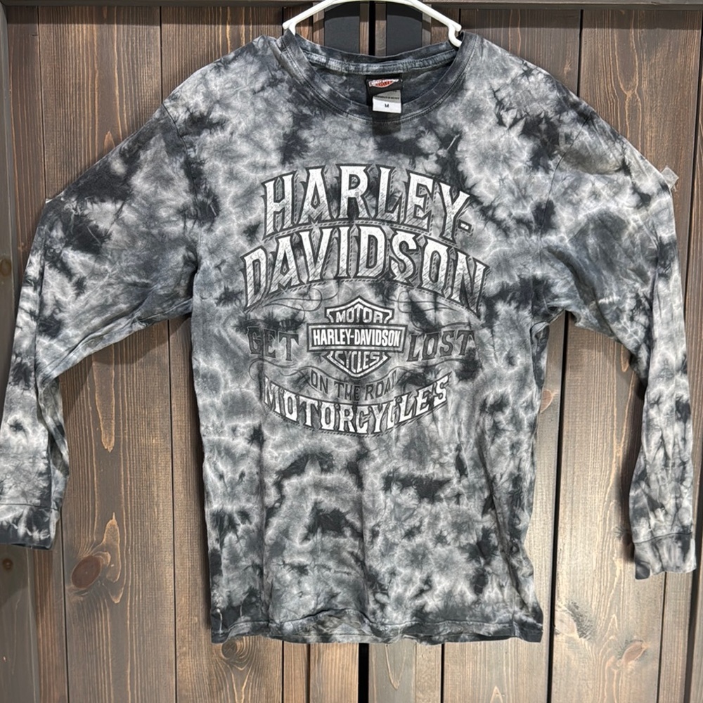 Harley-Davidson Tie-Dye Long Sleeve Shirt